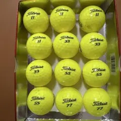 Titleist VG3 イエローゴルフボール 12個セットのサムネイル
