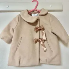 ➖BLACK FRIDAY SALE➖ スペイン製 リボン付きコート ベージュ