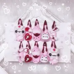 ♡ネイルチップ.量産型.平成女児.天使.ねこ.血系♡