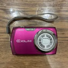 [ジャンク品、付属品有] CASIO EXILIM EX-Z370 本体 ピンクのサムネイル