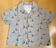 tete a tete 半袖シャツ 100cm 帆船柄