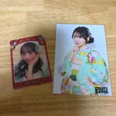 FRUITS ZIPPER フルーツジッパー 櫻井優衣 クリアトレカ ② - メルカリ