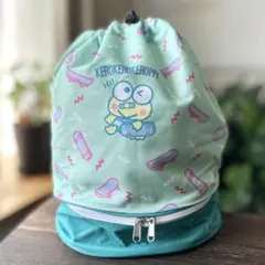 【新品】 サンリオ けろけろけろっぴ 巾着リュック プールバッグ 2WAYのサムネイル