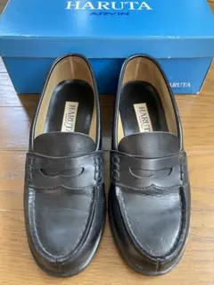 ローファー　黒　ハルタ　22.5センチ