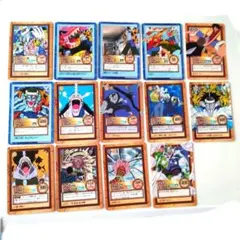 ワンピース カードダス 初期 ハイパーバトル 魚人島アーロン編 17枚