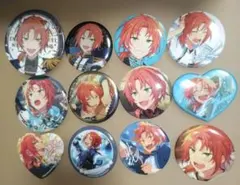 あんさんぶるスターズ あんスタ 缶バッジ 12個 セット 月永レオ