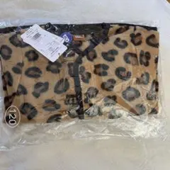 ヒョウ柄フリースカーディガン 120 ベビードール