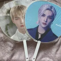 スキズ ヒョンジン うちわ