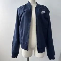 NIKE ネイビー ジップアップ ブルゾン ジャケットS