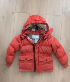 BURBERRY キッズ ダウンジャケット レッド