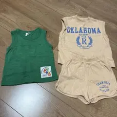BREEZE タンクトップとショートパンツセット 90サイズ