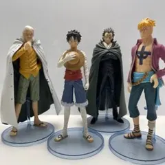 ONE PIECE　フィギュア　ルフィ　ドラゴン　レイリー　マルコ