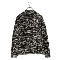 極美品 ALLSAINTS オールセイツ ゼブラプリントハイネックカットソーのサムネイル