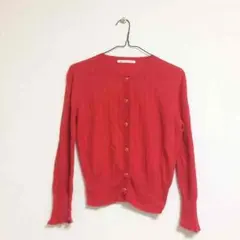 MAJESTIC LEGON カーディガン 赤