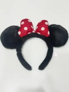 ミニーマウス カチューシャ 赤
