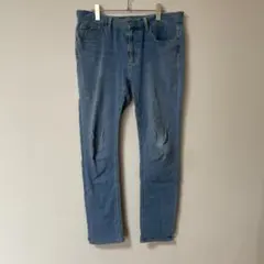 GU ジーユー ライトブルー ウルトラストレッチスキニージーンズ サイズ33