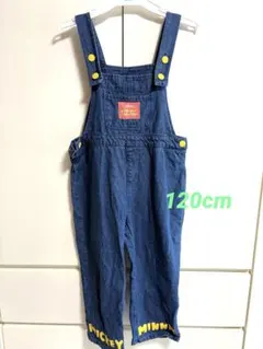 Disney MICKEY MINNIE オーバーオール　120