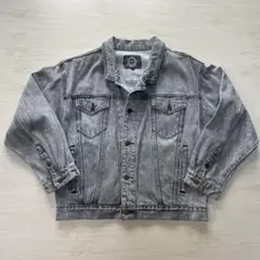 【SALE】90s R.G BROWNS デニムジャケット　スミクロ　ボックス