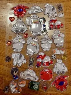 ボンボンドロップシール　ベイマックス　ディズニー　国内正規品　おすそわけ