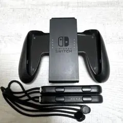 Nintendo Switch Joy-Conグリップ + ストラップ2個セット