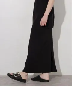 JOURNAL STANDARD relumeリネンレーヨン総針Iラインスカート