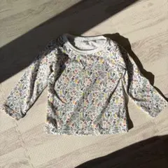 花柄 長袖Tシャツ 90サイズ ロンT
