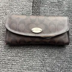 COACH 財布　ブラウン