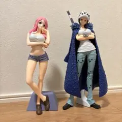 【箱無し】ワンピースフィギュア２体セット　ボニー& トラファルガー・ロー
