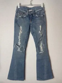 TRUE RELIGION フレアデニム　24インチのサムネイル