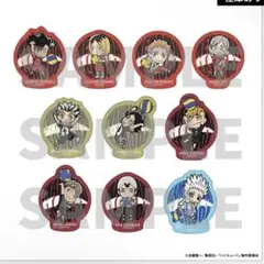 ハイキュー！！ステッカー 10枚セット コンプ 未開封 ● アニメ10周年記念展
