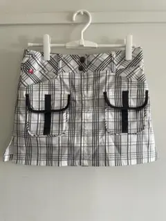 FILA チェック柄 ゴルフスカートM