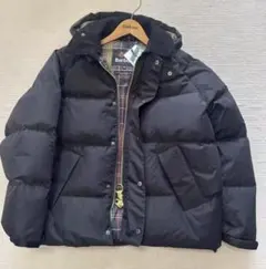 チェックダウンジャケット ダウンジャケット