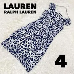 極美品 RALPH LAUREN ローレンラルフローレン ノースリーブワンピースのサムネイル