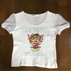 シースルー袖Tシャツ【お値下】