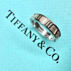 ティファニー　オープン　アトラス　ナローリング　　6.5号 指輪　研磨洗浄済 ティファニー オープン アトラス ナローリング 6.5号 指輪 研磨