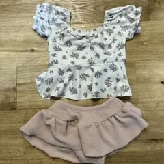 アプレレクール　90 水着　セパレート水着