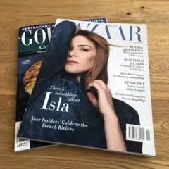 海外雑誌各種2冊（ファッション、グルメ）