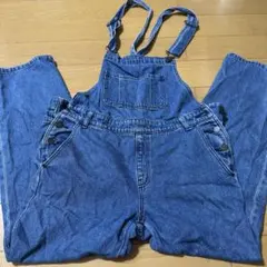 GU デニムオーバーオール M