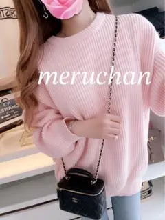 【美品】searoomlynn 完売品 オーバーサイズ ゆるニット 厚手