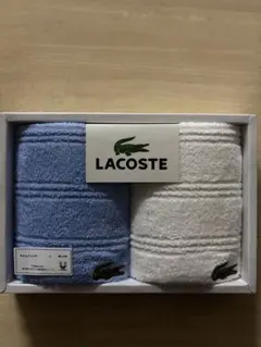 LACOSTE タオルハンカチ 2枚セット
