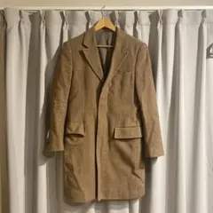 ジュンハシモト×ナノユニバース　チェスターコート　S キャメルのサムネイル