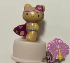 日焼けキティ サーフィン ペットボトルキャップ