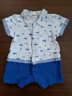 ロンパース　カバーオール　80センチ　マリン　フォーマル