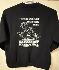 ELEMENT KAMOCHILL メンズ トレーナー ブラック XLサイズ