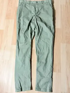 GU カーキ チノパン Sサイズ