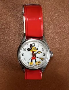ビンテージミッキーマウス 手巻き時計 スイス製