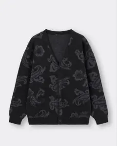 GU ブラッシーニットVネックカーディガン　 Sサイズ