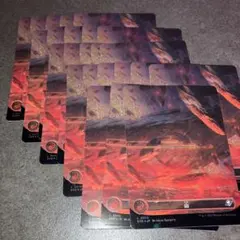 久遠の終端　山　ギャラクシーfoil 23枚セット　日本語　MTG