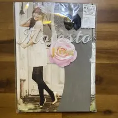 ♡新品♡f＊ing Motesto サイドストーンリボン タイツ グレーのサムネイル