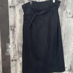 WORKSHOP by yohji yamamoto　ウールベルテッドスカートのサムネイル